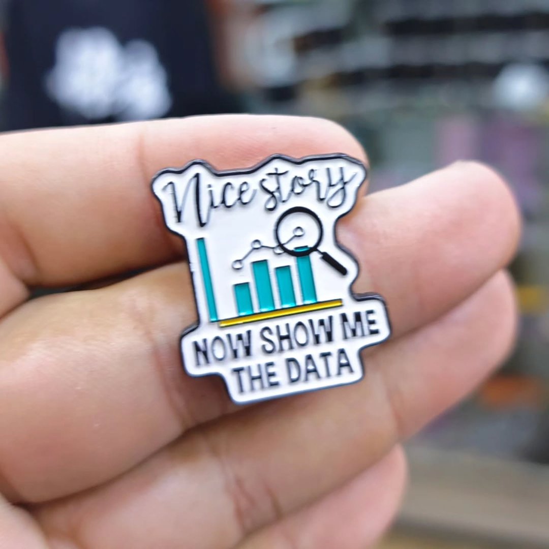 Nice Story No Show Me The Data Pins - alternate view