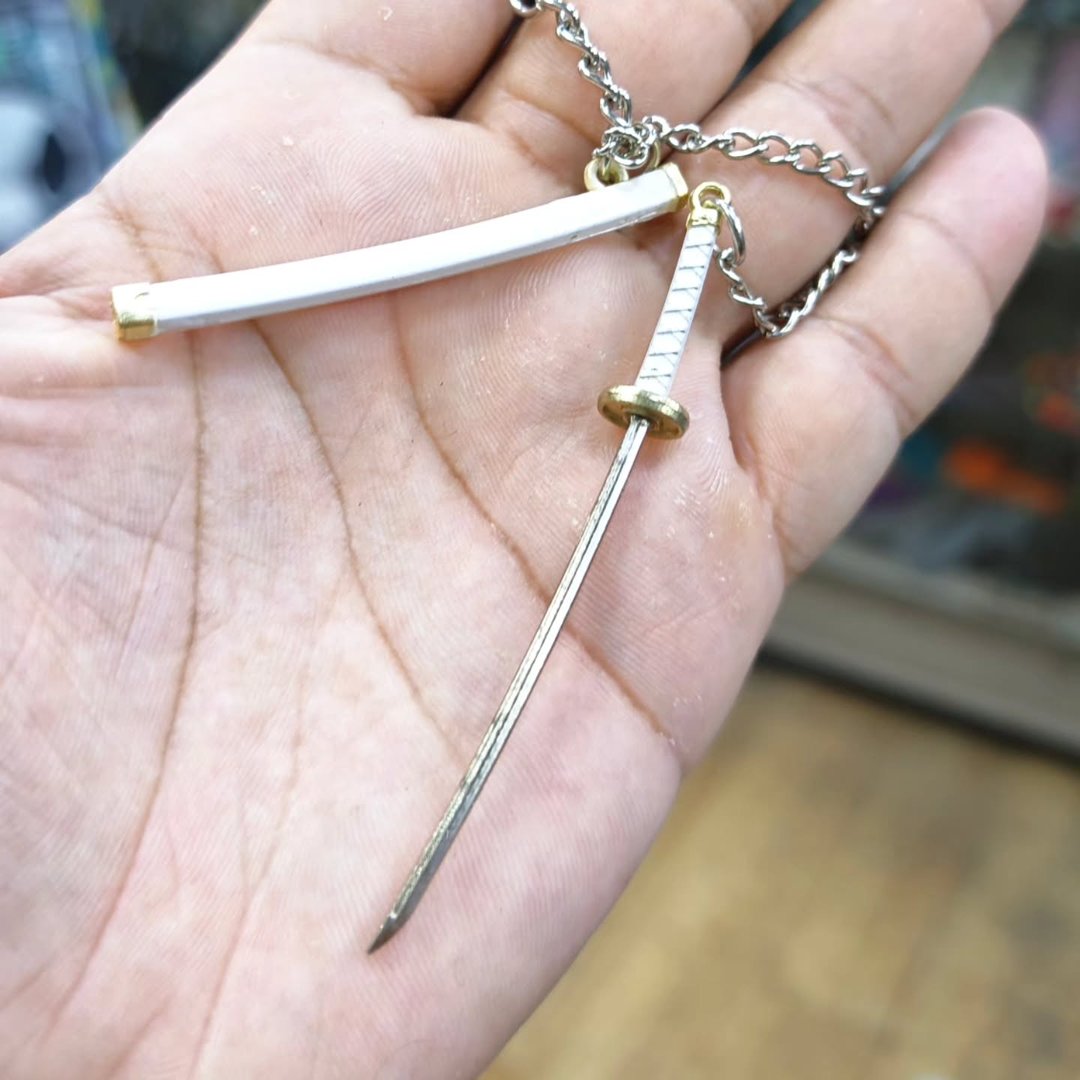Katana Keychain - alternate view