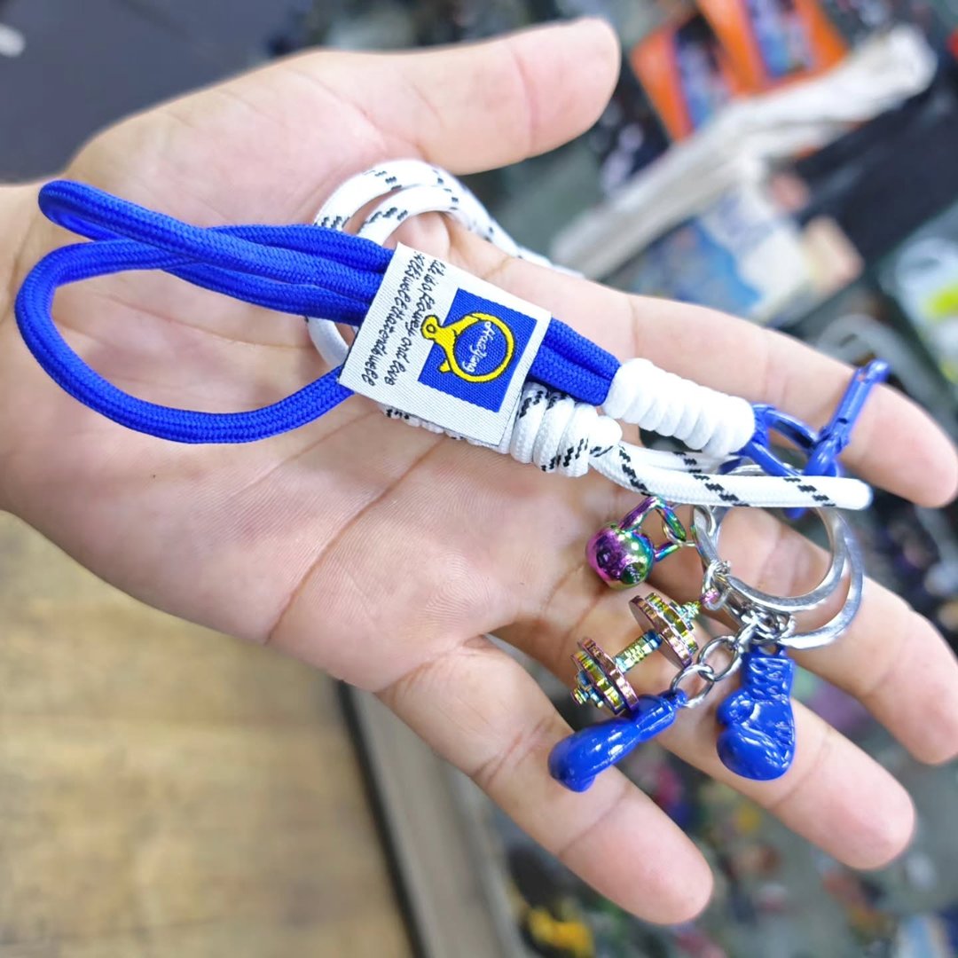 Bodybuilding Keychain - alternate view