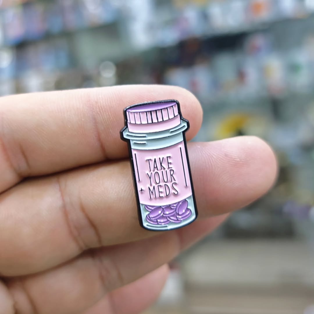 Take Your Meds Medical Pins - alternate view