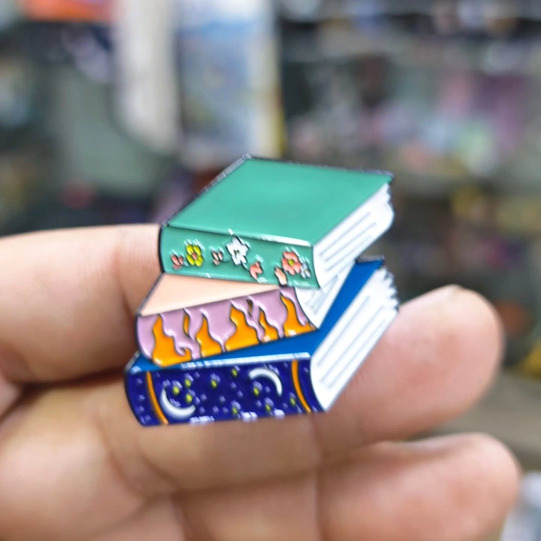 Books Color Pins - alternate view
