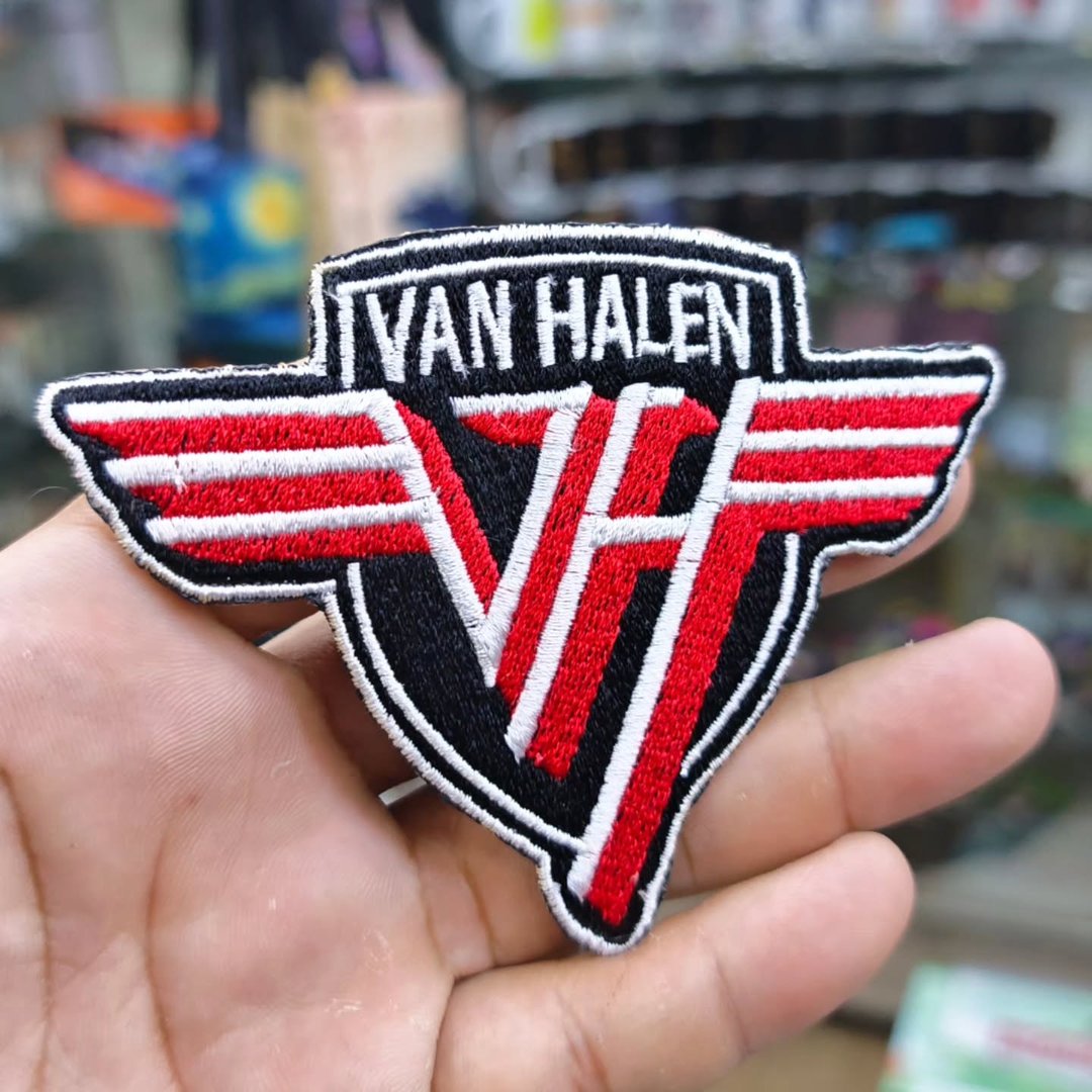Embroidered Patch Van Hallen 110 x 80 MM - alternate view