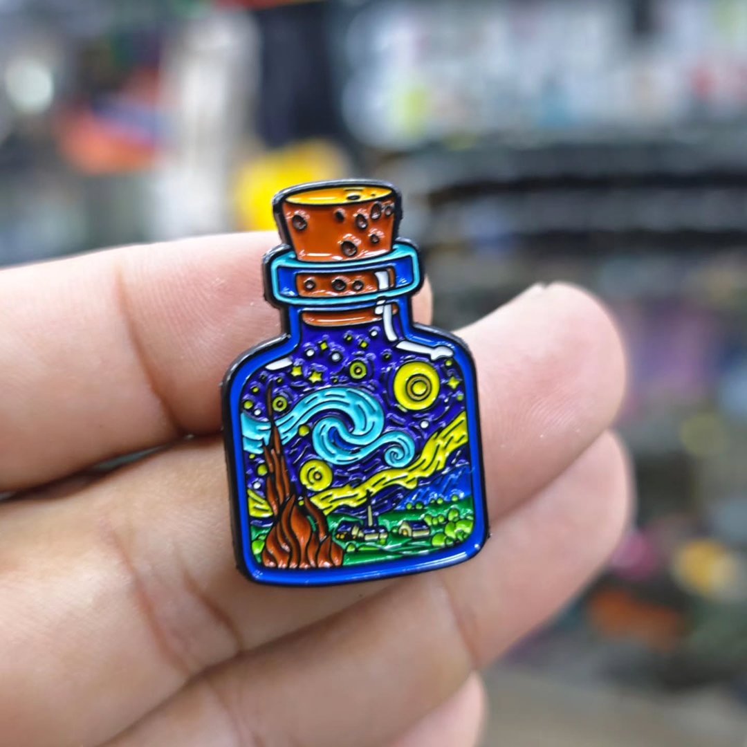 Van Gogh Pins - alternate view