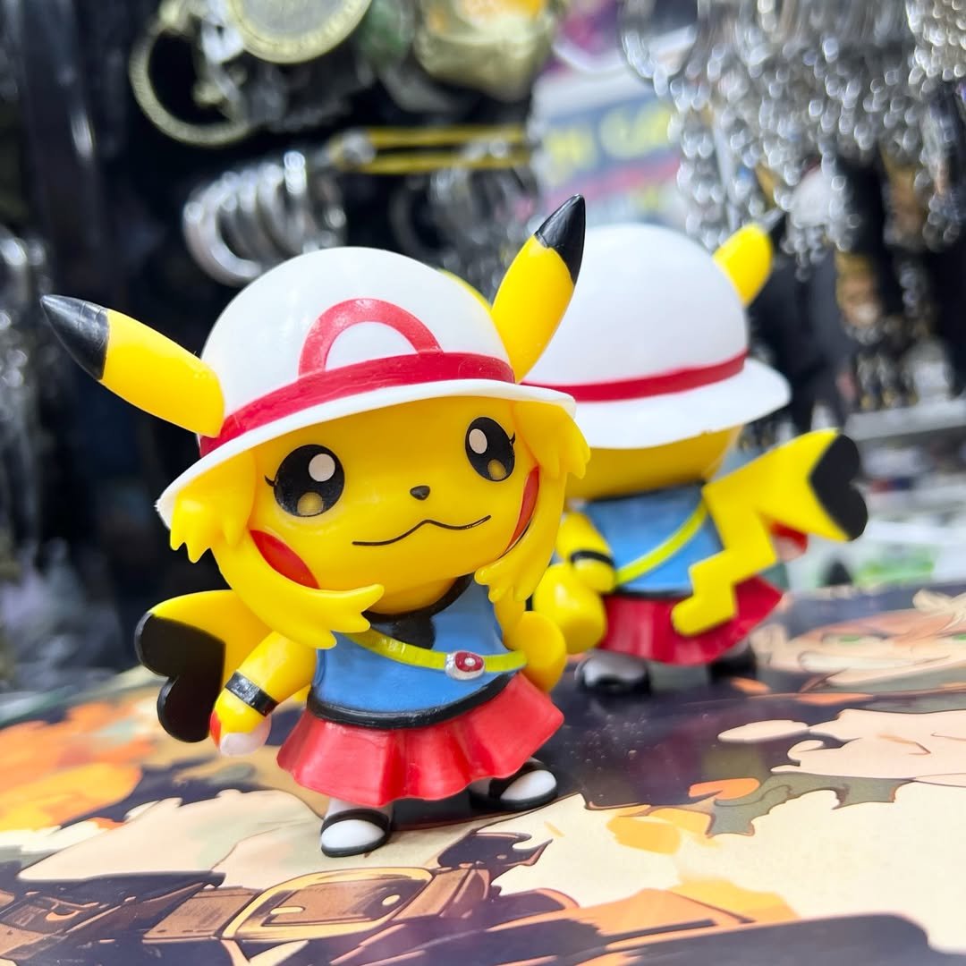 Pokemon Pikachu figure - alternate view