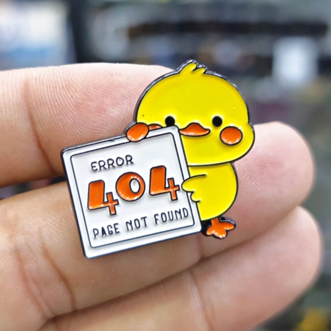 Error 404 Page Note Found Pins - alternate view