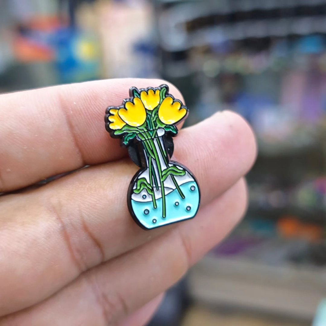 Flower Vase Pins - alternate view