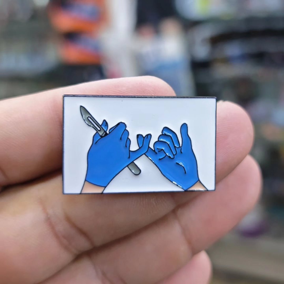Glove Medical Pins - alternate view