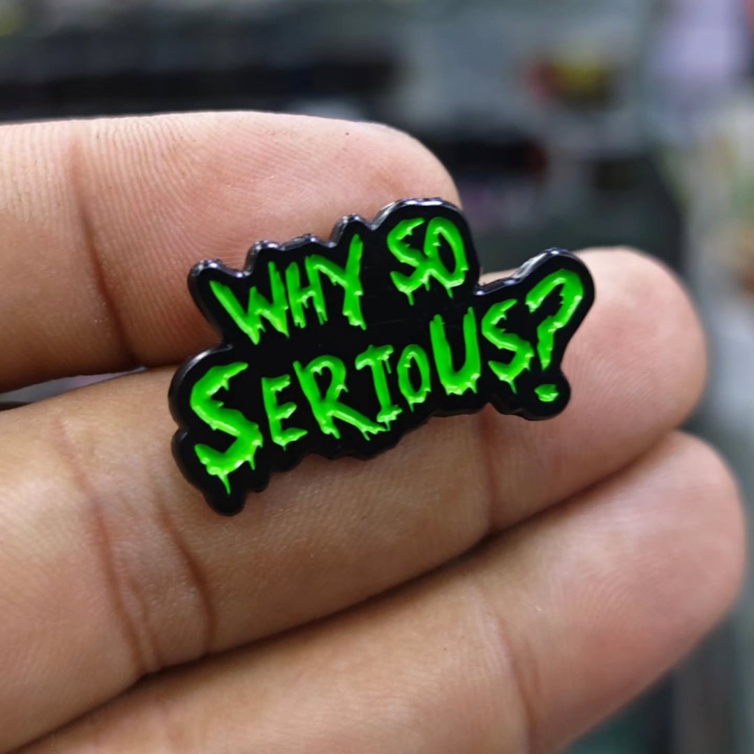 Joker Why So Serious - alternate view