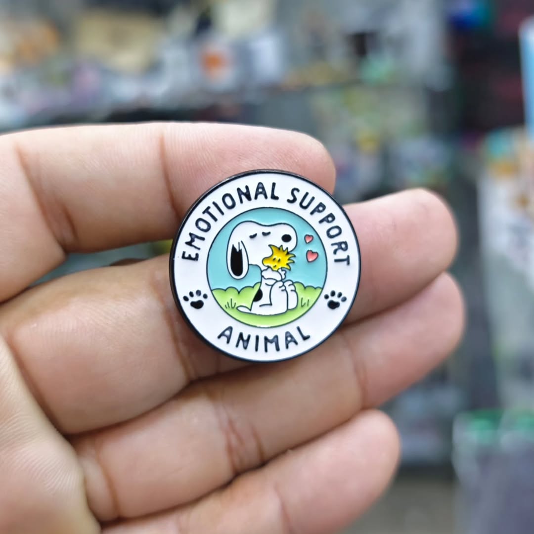 Snoopy Pins - alternate view
