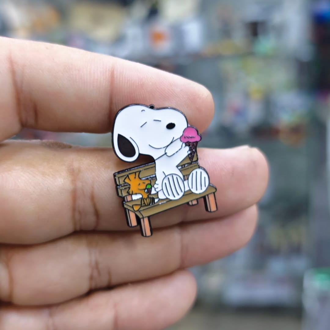 Snoopy Pins - alternate view