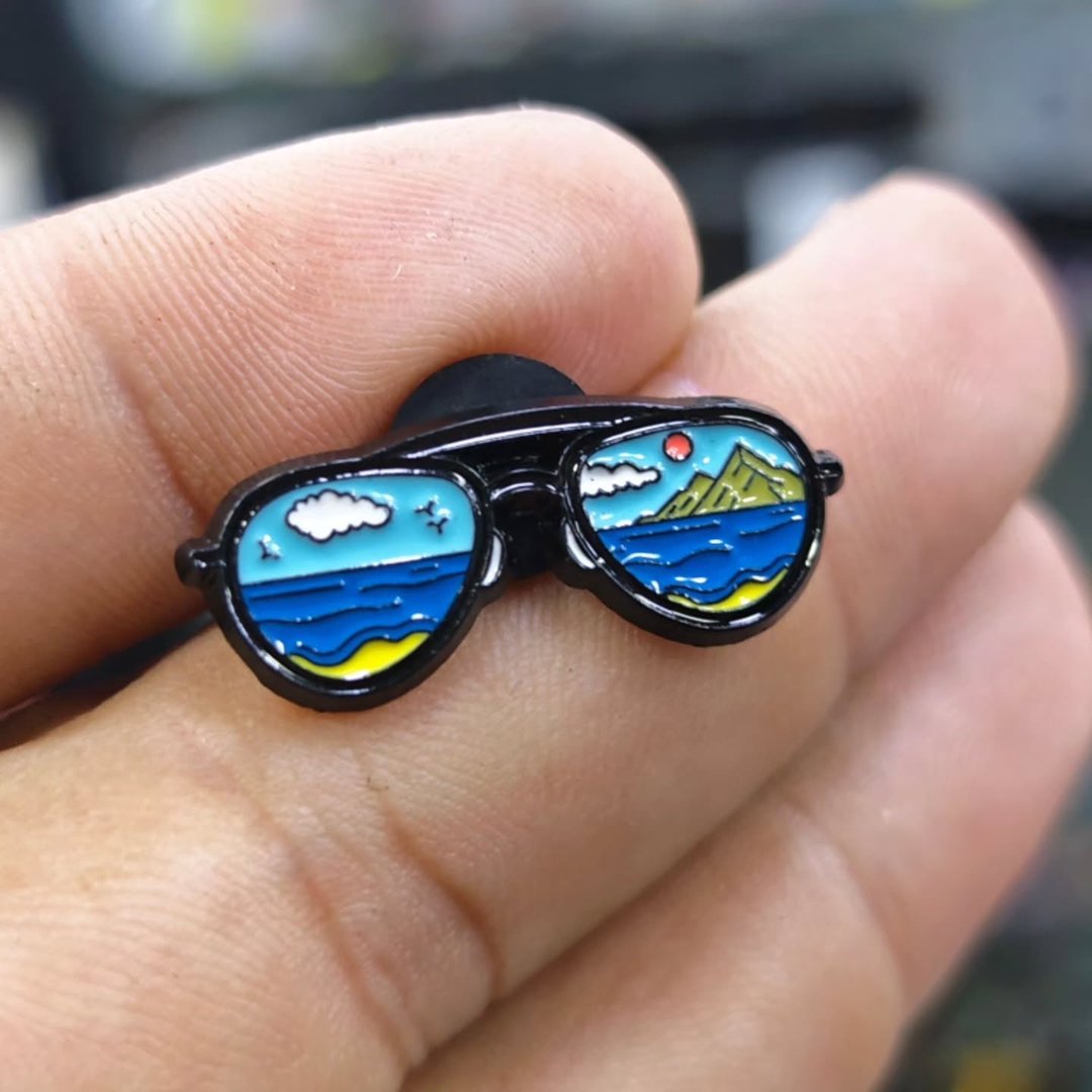 Travel Nature Lunette Pins - alternate view