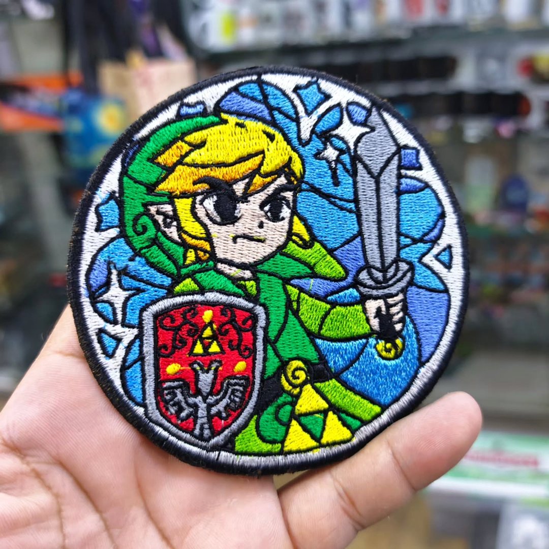 Patch Embroidery Zelda Link 105 x 105 MM - alternate view