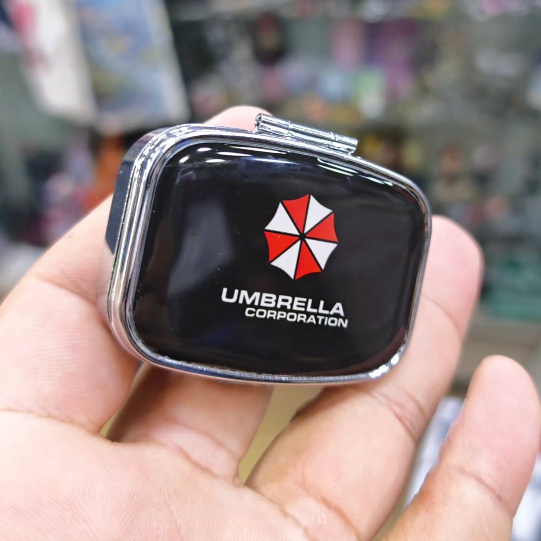 Resident Evil Umbrella Corporation Pill Box - alternate view