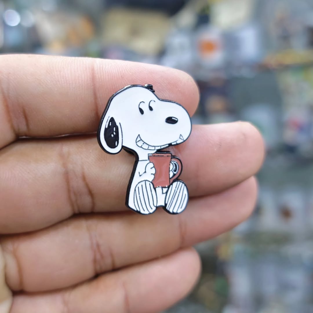 Snoopy Pins - alternate view
