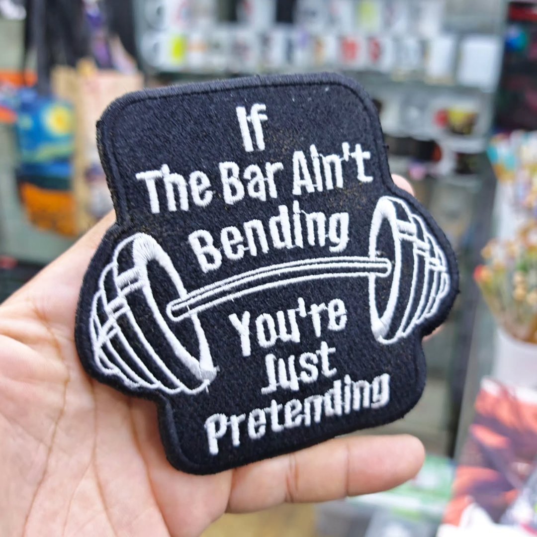 Patch Embroidery If The Bar 120 x 110 MM - alternate view