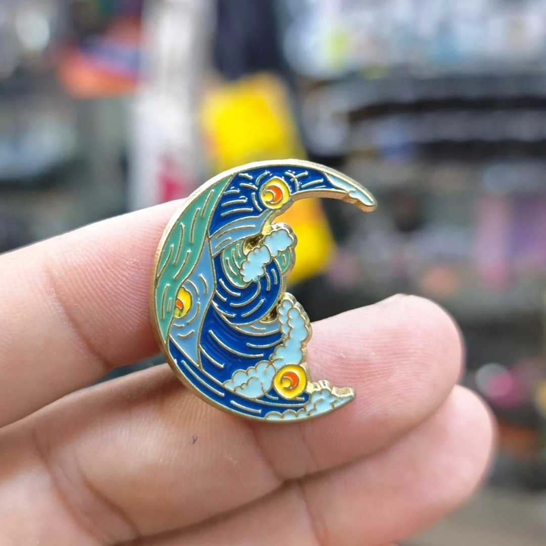Van Gogh Pins - alternate view