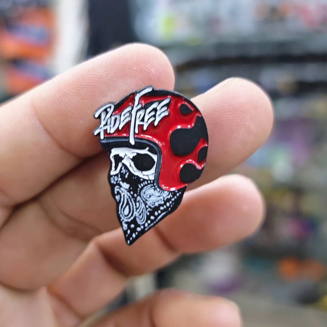 Ride Free Pins - alternate view