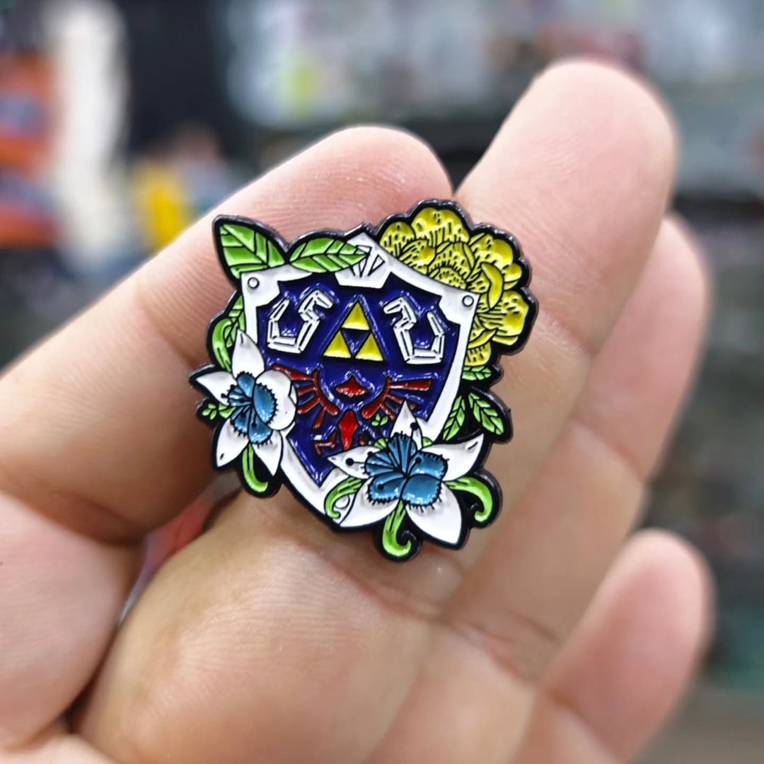 Zelda Pins - alternate view