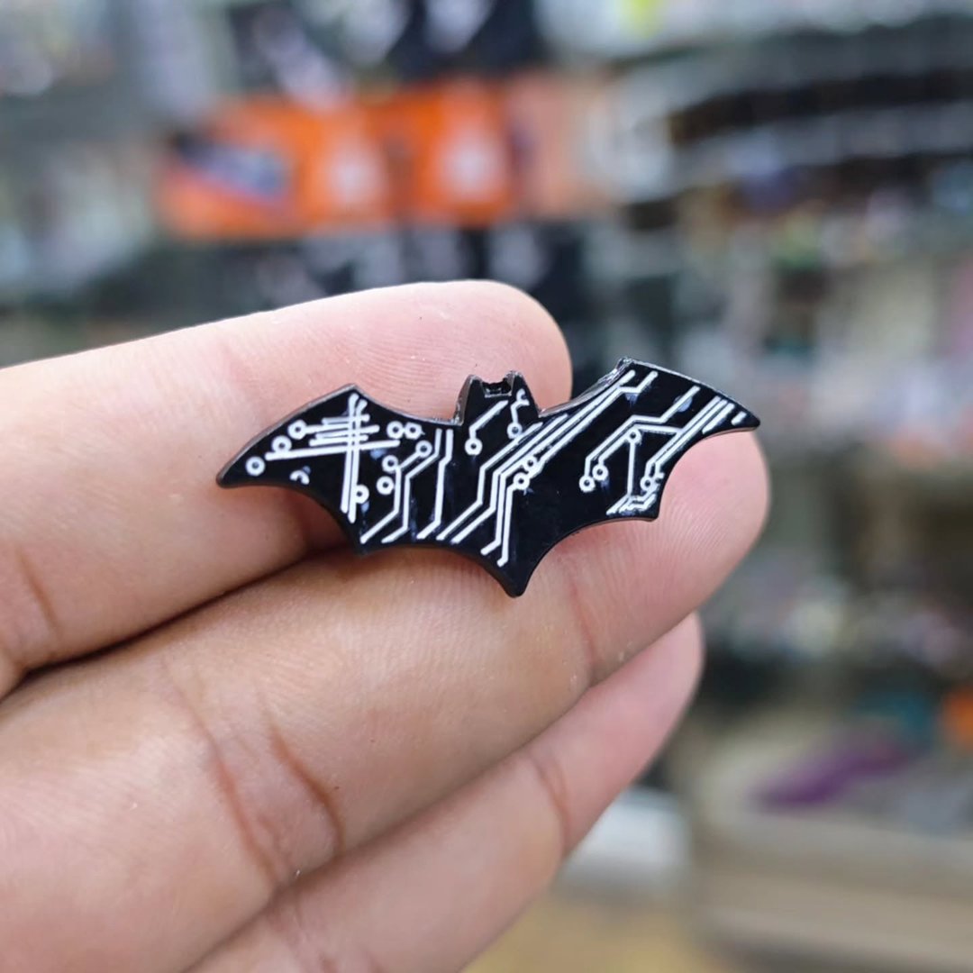 Batman Pins - alternate view