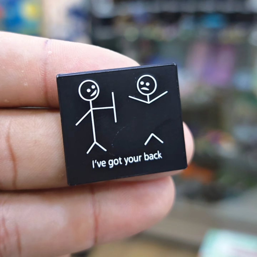 I Ve Got Your Back Pins - alternate view