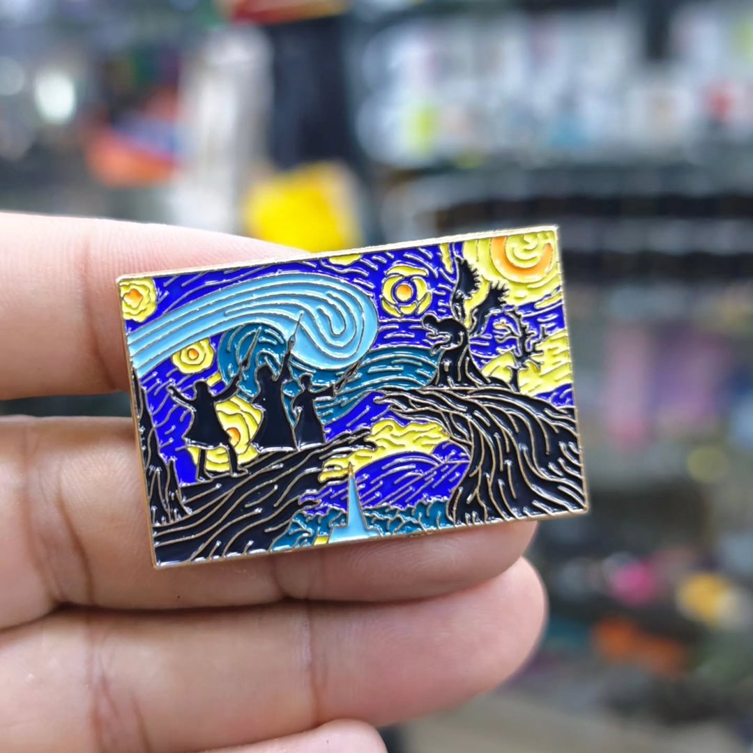 Van Gogh Pins - alternate view