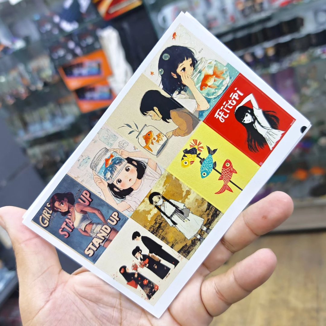 Pack of 64 Chinese Stickers - alternate view