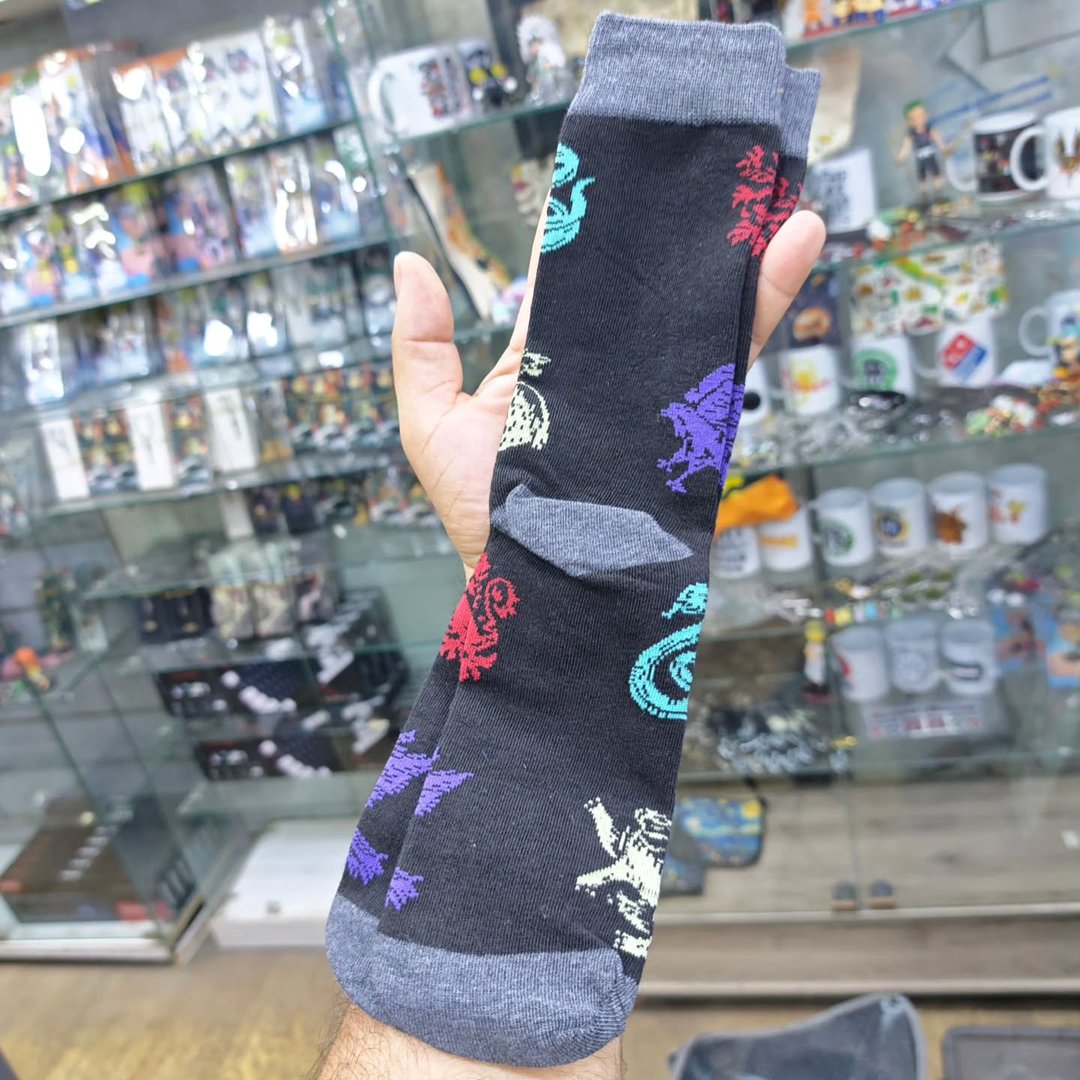 Harry Potter socks - alternate view