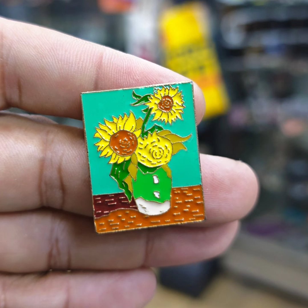Van Gogh Pins - alternate view