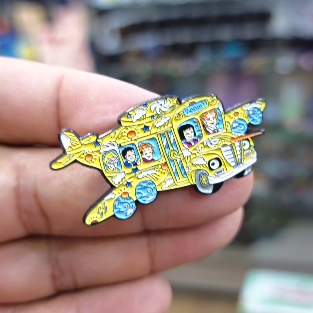 School Bus Pins - alternate view