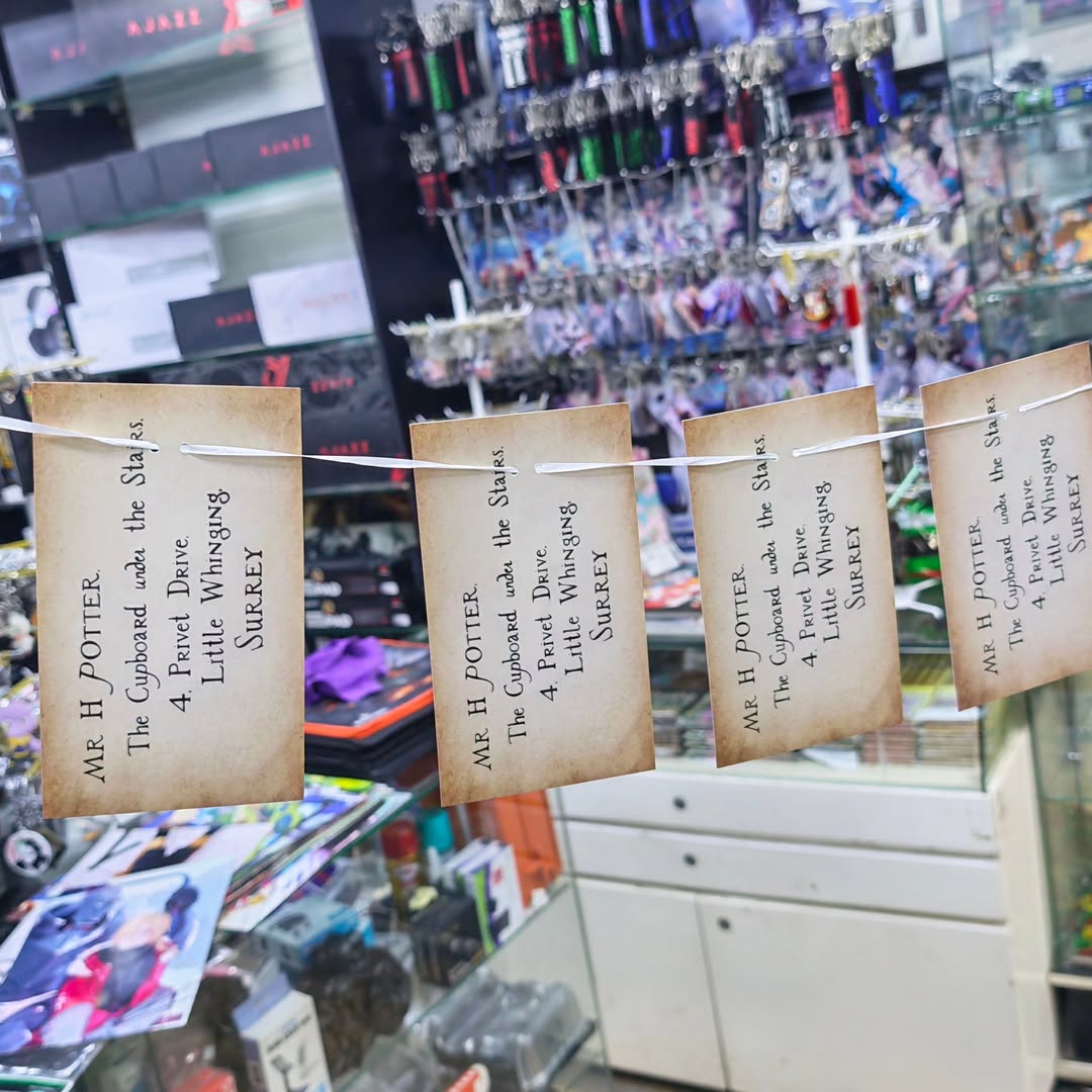 Harry Potter Decoration Envelope Pack - alternate view