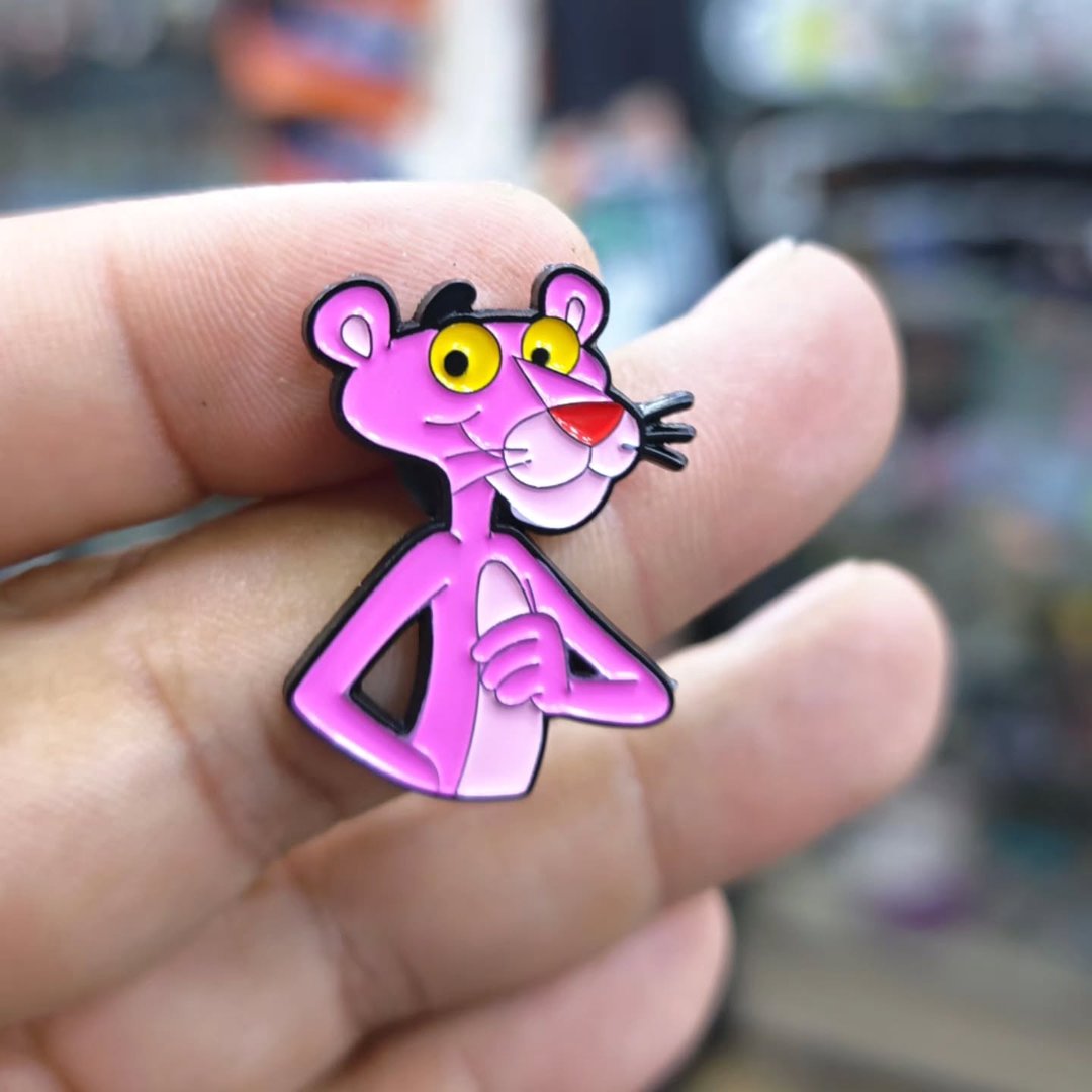 Pink Panther Pins - alternate view