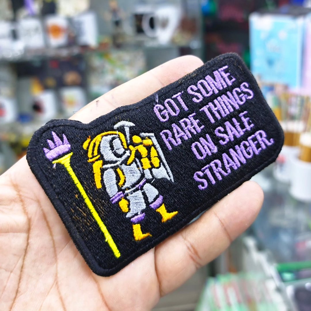 Embroidered patch Resident Evil Stranger 65 x 110 MM - alternate view