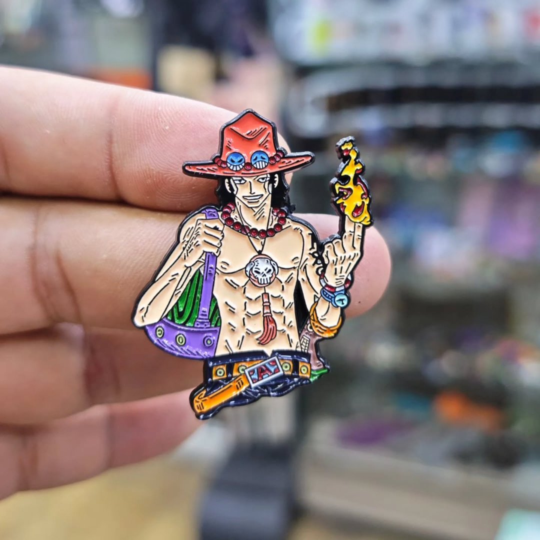 One Piece Pins - alternate view
