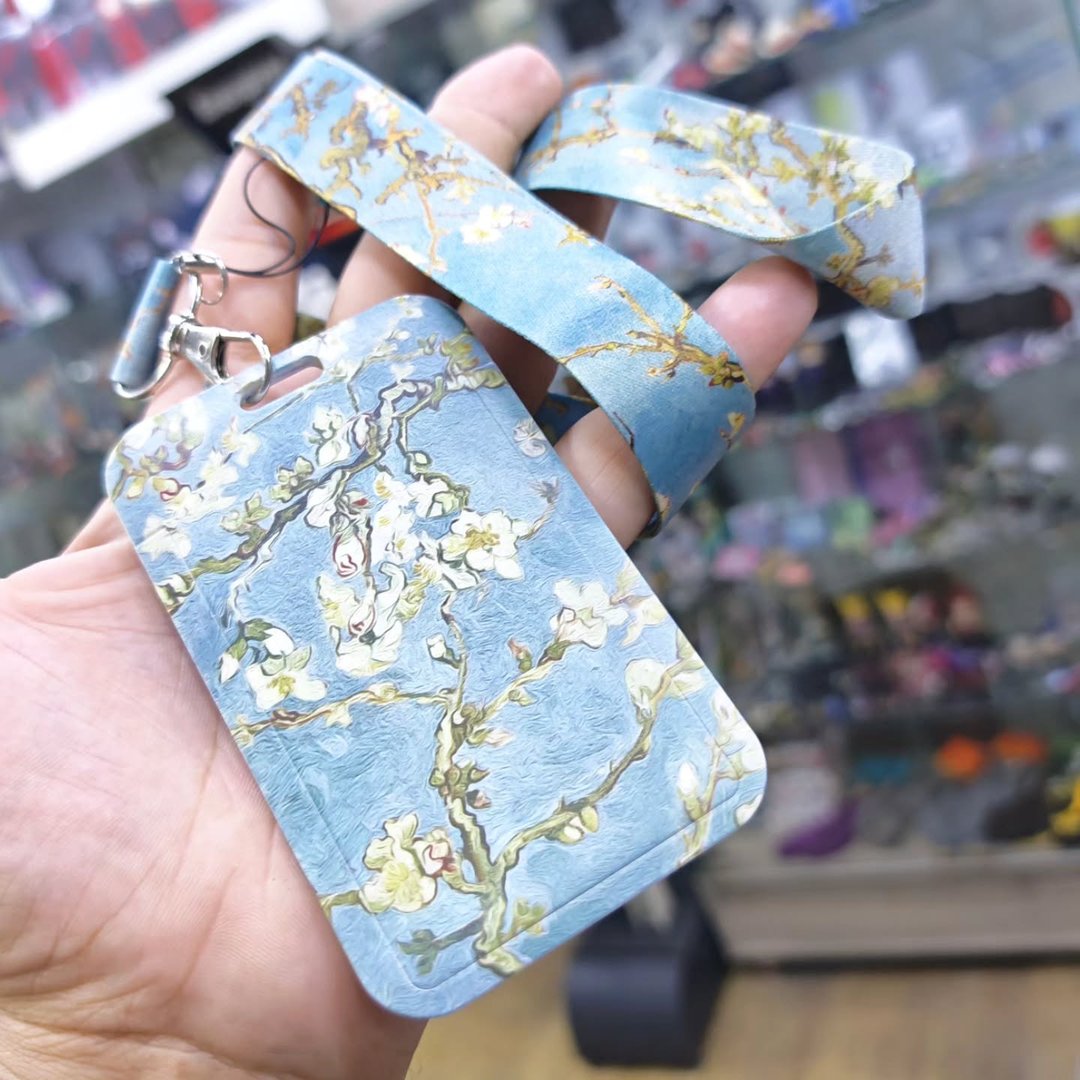Van Gogh Badge Holder - alternate view