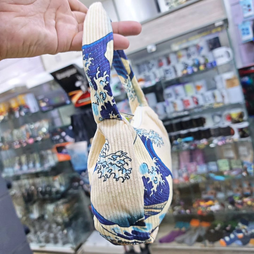 The Great Wave Handbag - alternate view