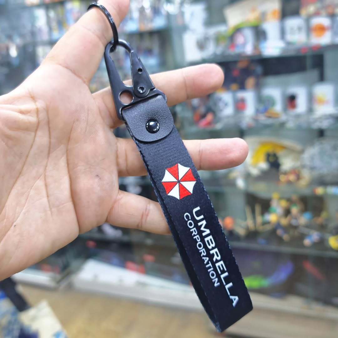 Umbrella Corporation Resident Evil Keychain - alternate view