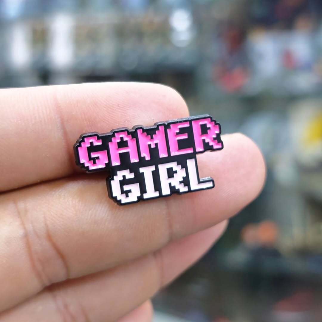 Gamer Girl Pins - alternate view