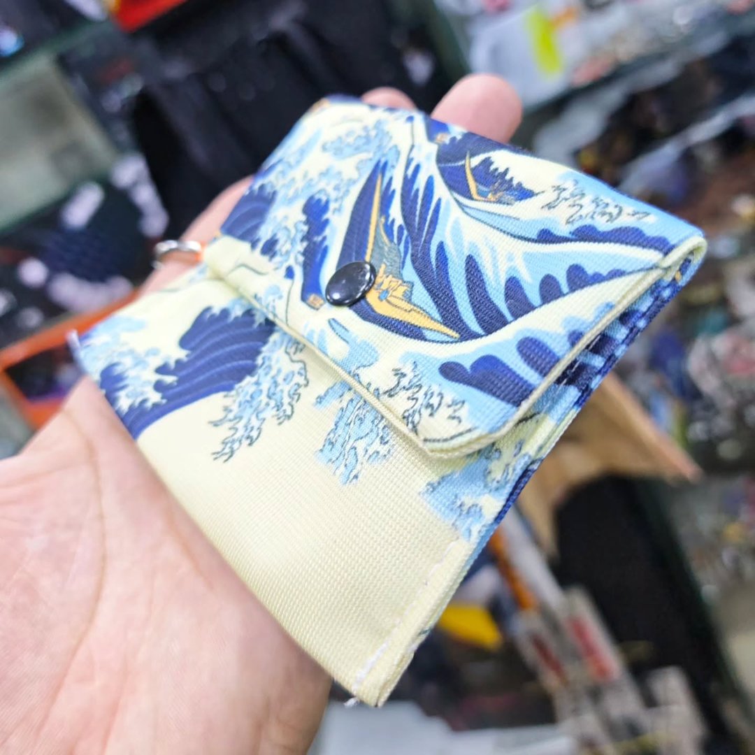 The Great Wave Wallet - alternate view