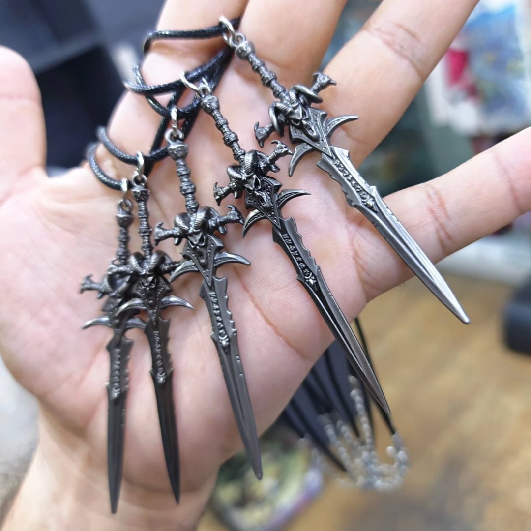 World Of Warcraft Frostmourne Necklace - alternate view