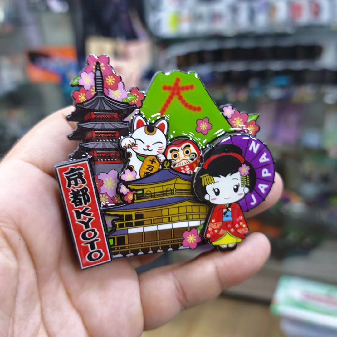 Japanese Refrigerator Magnet - alternate view