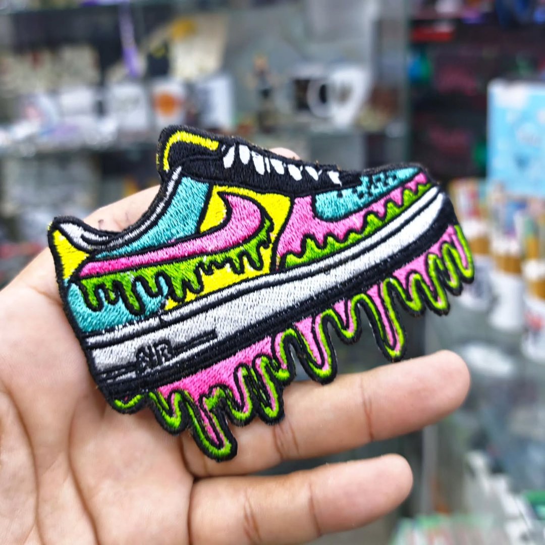 Embroidered patch Nike Air Force 115 x 80 MM - alternate view