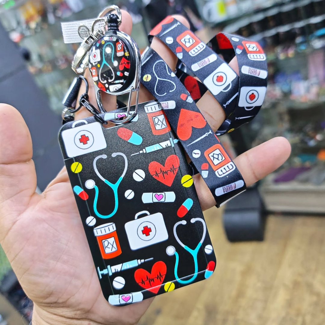 Medical Badge Holder - alternate view