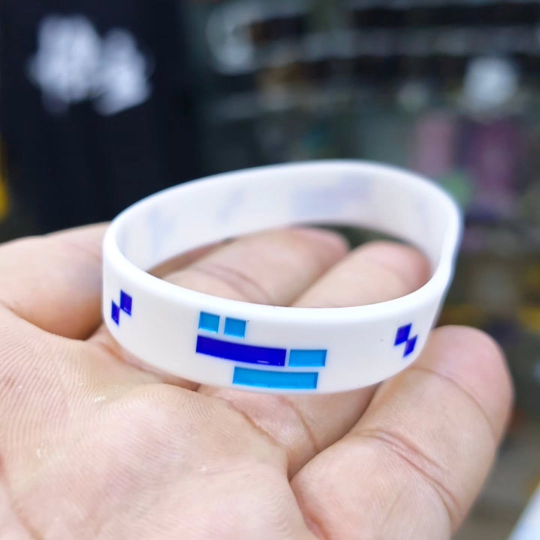 Tetris Silicone Bracelet - alternate view