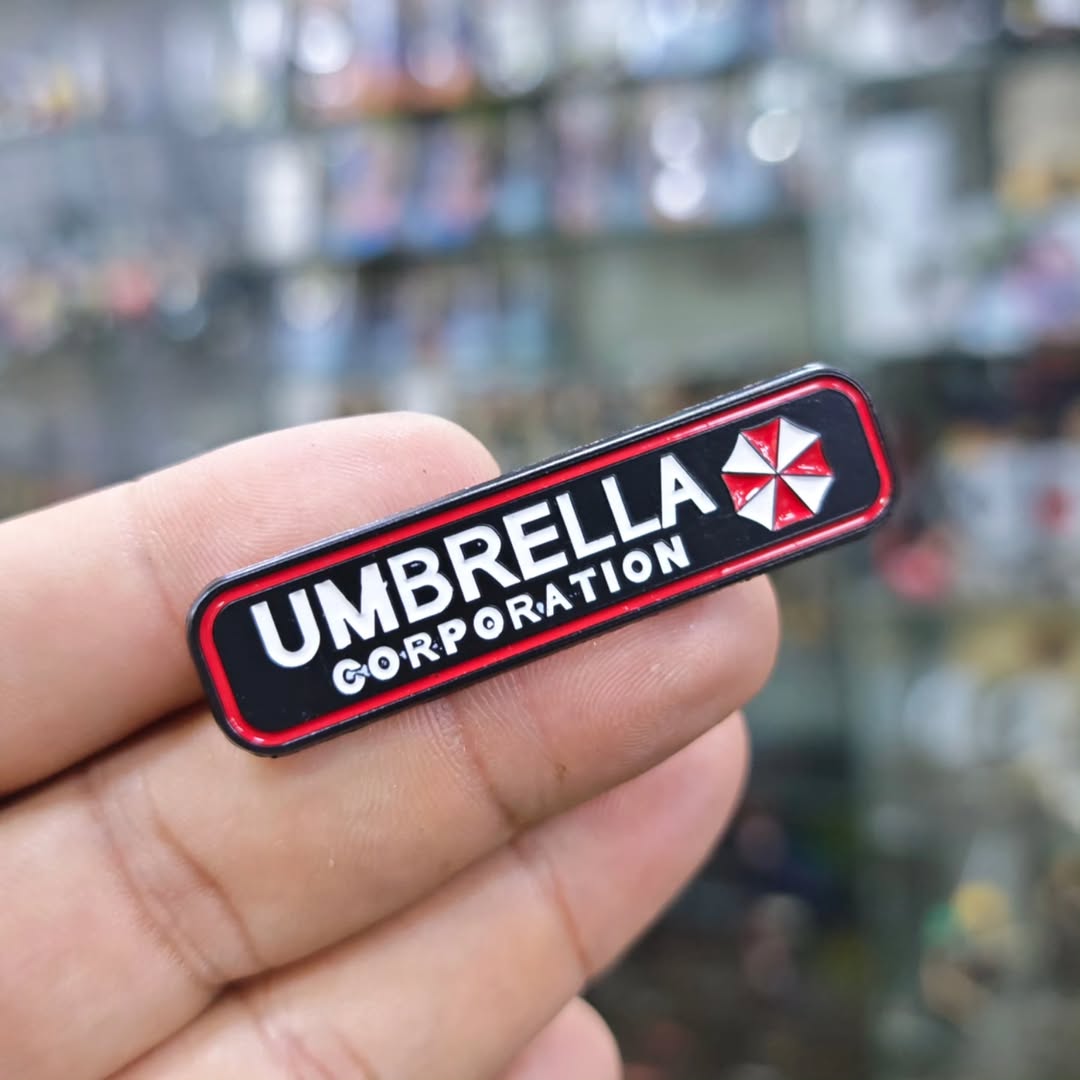 Umbrella Corporation Resident Evil Pins - alternate view