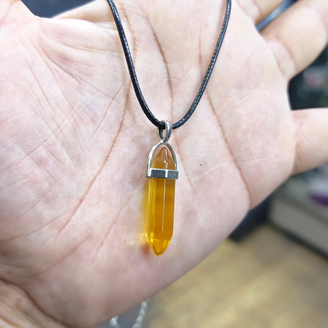 Crystal Necklace - alternate view