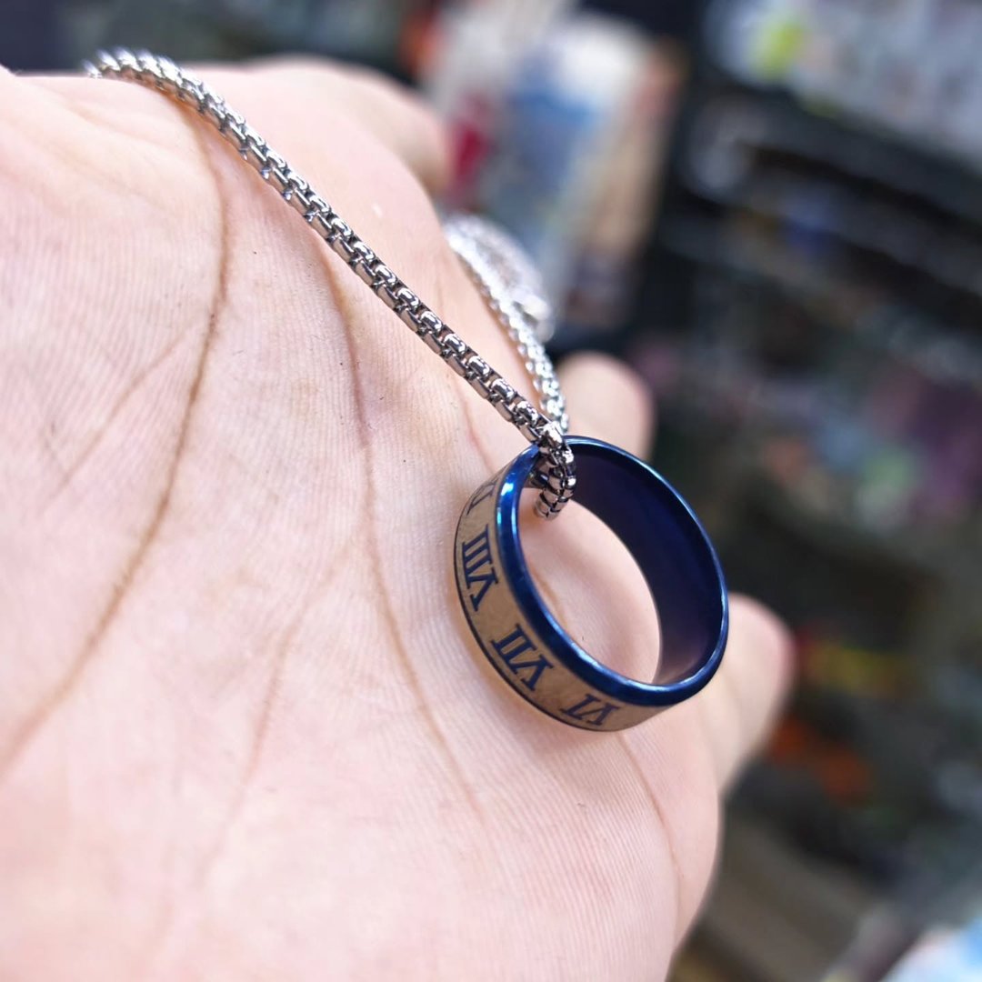 Roman Numeral Necklace - alternate view