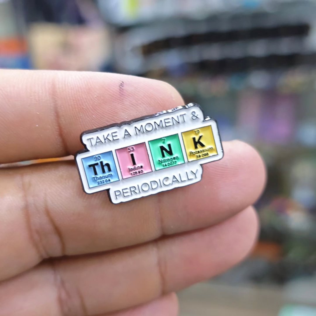 Chemistry Think Pins - alternate view