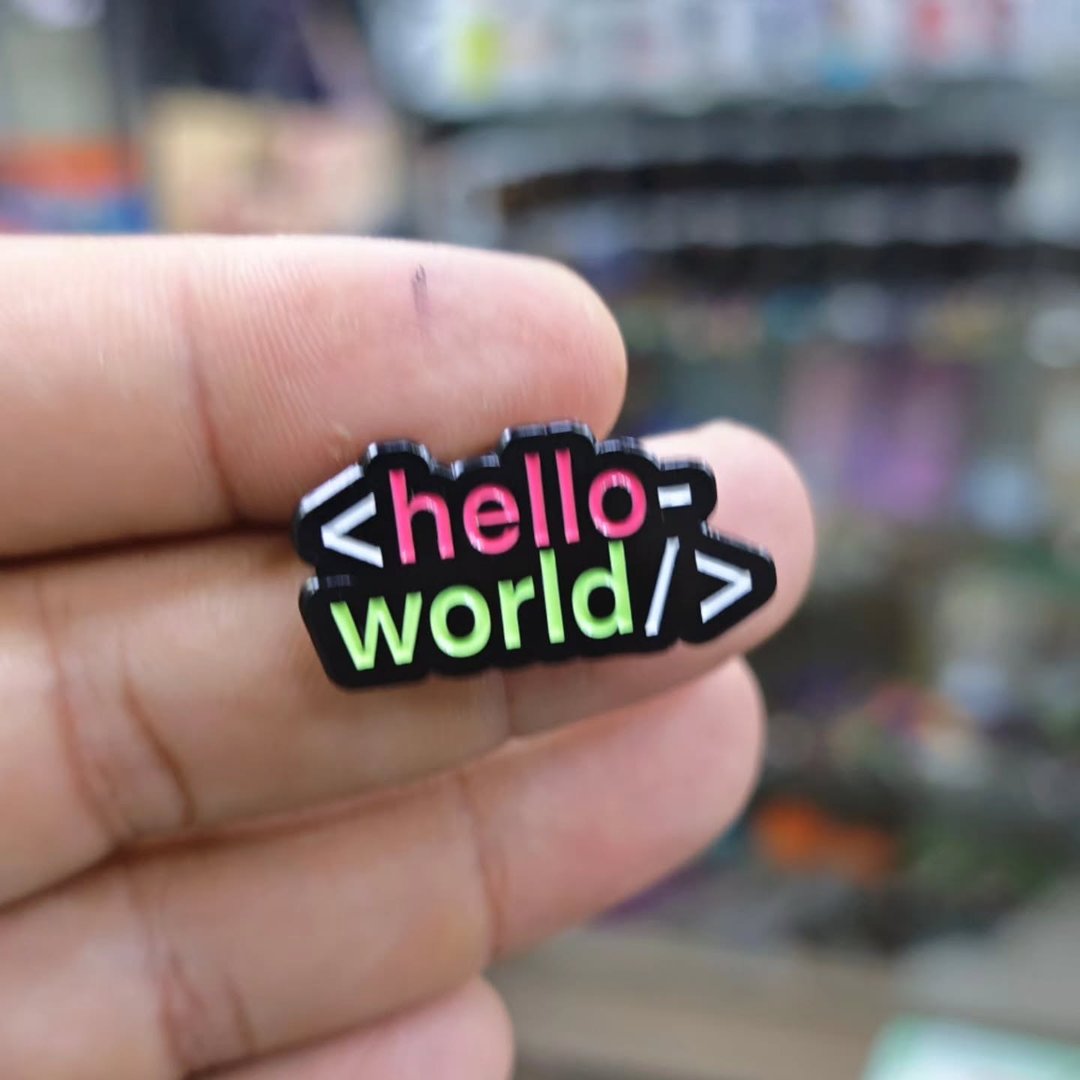 Hello World Pins - alternate view