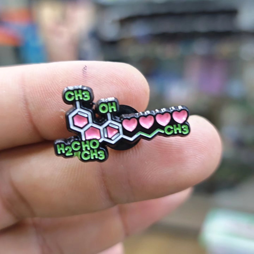 Chemistry Pins - alternate view