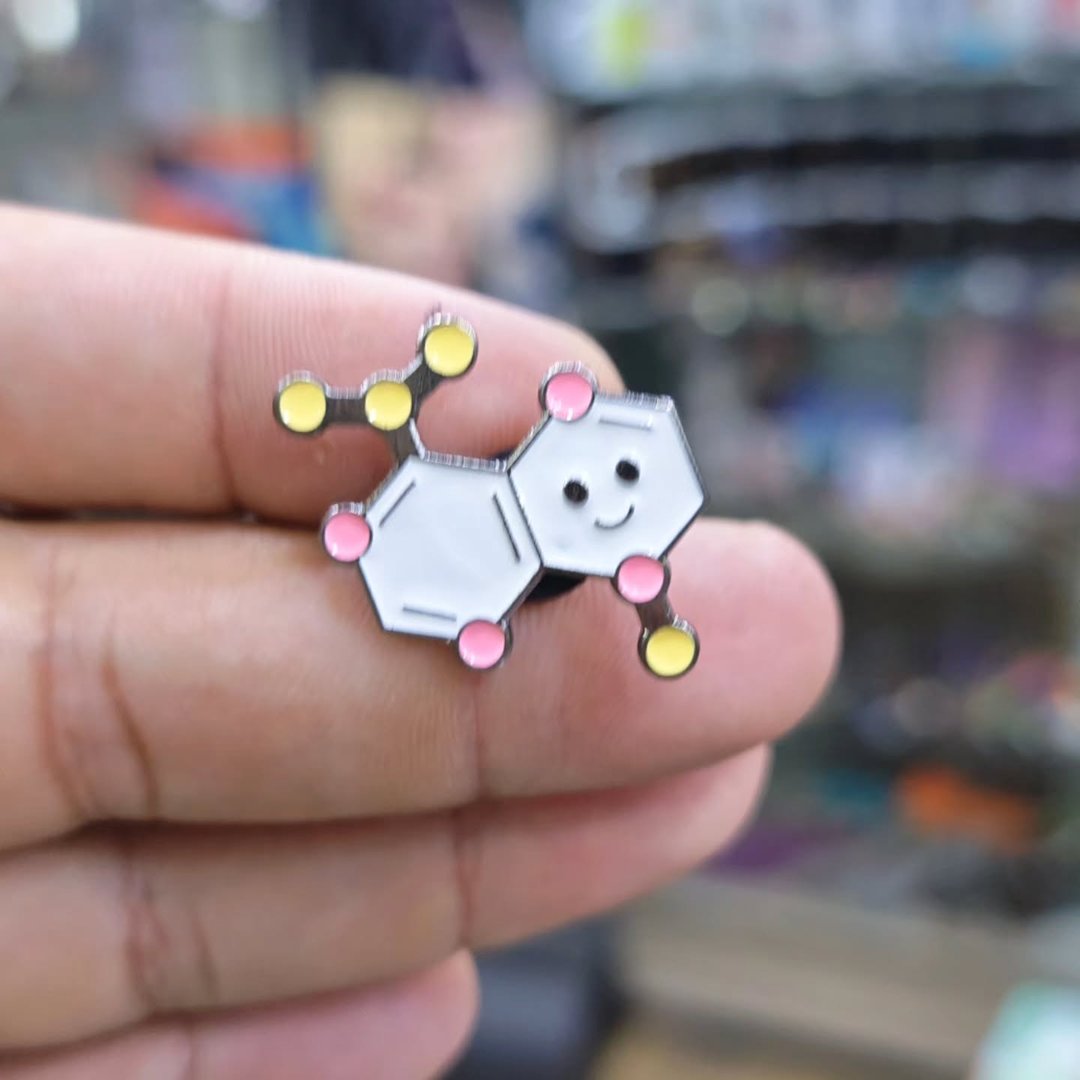 Chemistry Pins - alternate view